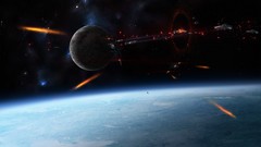Outer space planets deviantart