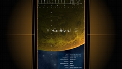 Outer space planets digital