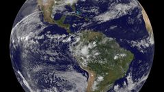 Outer space planets Earth