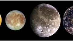 Outer space planets Europa