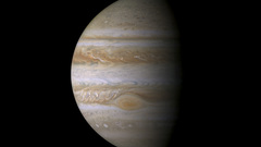 Outer space planets Jupiter