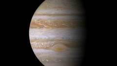 Outer space planets Jupiter