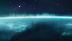 Outer space planets Light