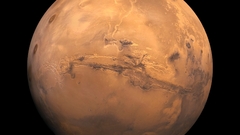 Outer space planets Mars