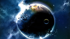 Outer Space planets moon