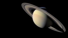 Outer space planets Saturn