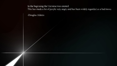 Outer space Quotes Douglas