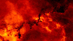 Outer space red Stars