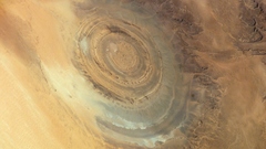 Outer space Sahara Richat