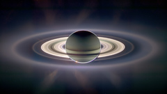 Outer space Saturn