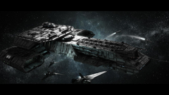 Outer space science fiction