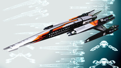 Outer space ships mass