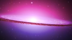 Outer space Sombrero Galaxy