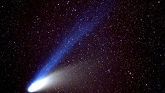 Outer space Stars comet