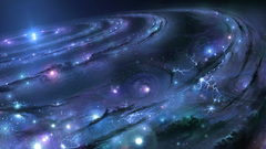 Outer space Stars galaxies