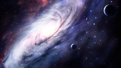 Outer space Stars galaxies