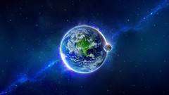 Outer space Stars galaxies