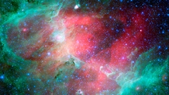 Outer space Stars infrared