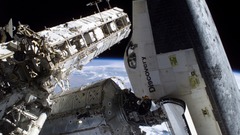 Outer space Stars iss