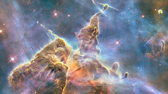 Outer space Stars nebulae