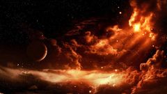 Outer space Stars nebulae