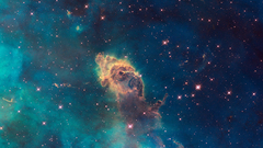 Outer space Stars nebulae