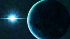 Outer space Stars planets