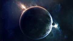 Outer space Stars planets