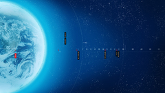 Outer space Stars planets