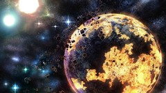 Outer space Stars planets