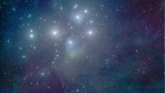 Outer space Stars Pleiades