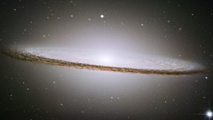 Outer space Stars Sombrero