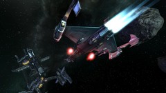 Outer space Stars spaceships