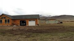 Outside stickrod home high