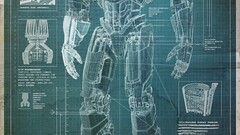 pacific rim robot blueprints Gipsy Danger Movies