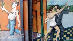 Paint artwork urban art