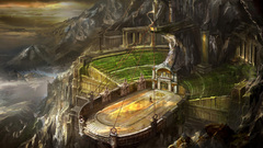 Paint fantasy art god