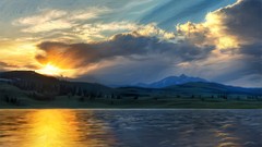Paint paintings yellowstone Trey Ratcliff Yellowstone on Fire