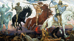 Paintings Apocalypse Horses Viktor