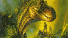 Paintings artistic Dinosaurs Tyrannosaurus