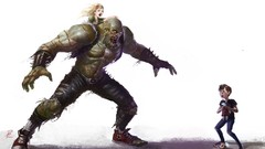 Paintings artistic paint Frankenstein