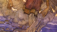 Paintings artwork Aladdin arabian