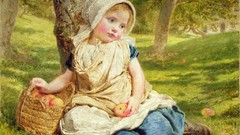 Paintings artwork portraits Sophie Gengembre Anderson