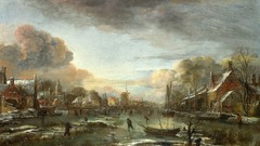 Paintings artwork scenic Eglon van der Neer