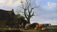 Paintings artwork scenic Eglon van der Neer