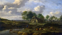 Paintings artwork scenic Eglon van der Neer