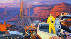 Paintings artwork Syd Mead