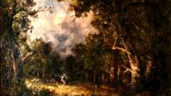 Paintings artwork Theodore Rousseau