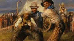 Paintings baseball Cowboys