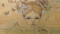 Paintings Birds Audrey Kawasaki
